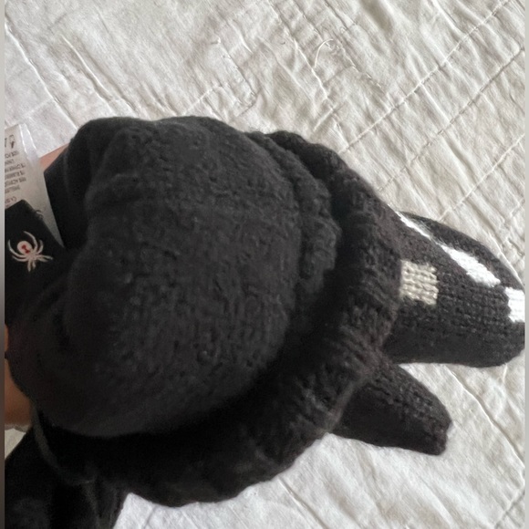 Spyder fleece lined mittens NWT - Picture 2 of 5